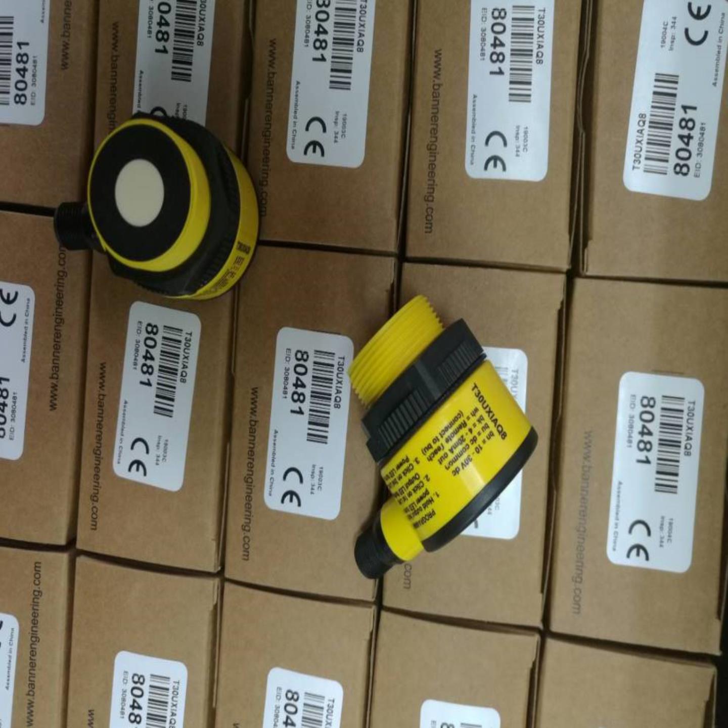 配件BANNER T30UXIAQ8 邦纳T30UX超声波传感器议价