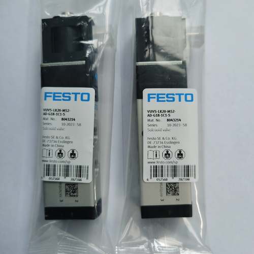 配件FESTO  VUVS-LK20-M52-AD-G18-1C1-S  8043214 费斯议价