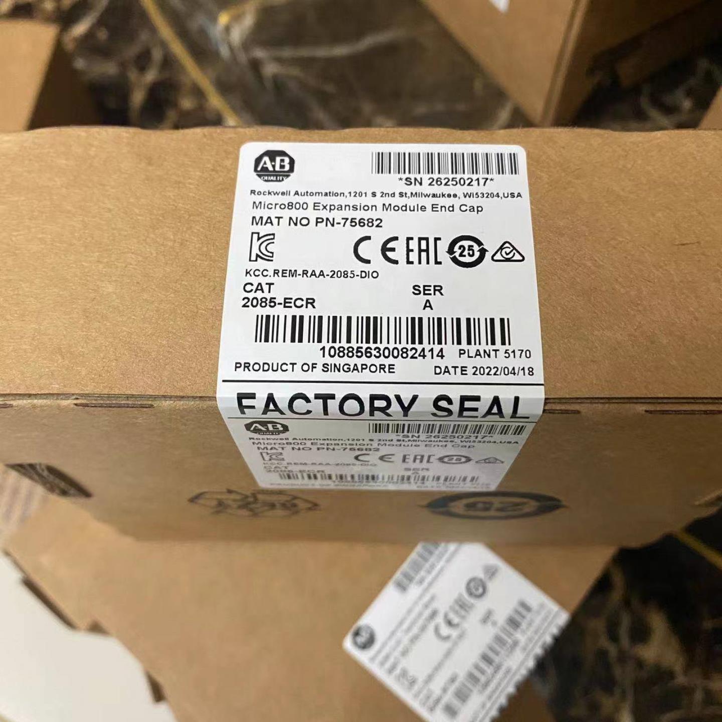 配件2085-ECR Micro850 扩展 IO 端盖带有总线终端模块议价