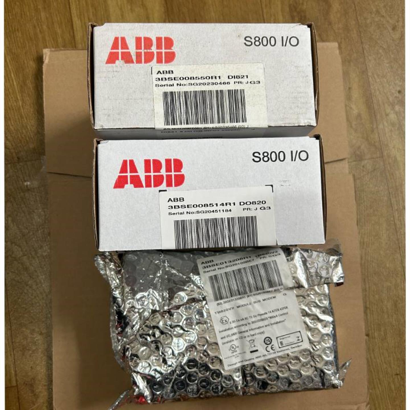 配件ABB DCS模块DI821AI835ADO820TB820V2TU830V1TU83议价