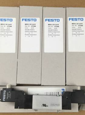 配件FESTO MEH-53E-5O-B 173146费斯托电磁阀全新原装议价