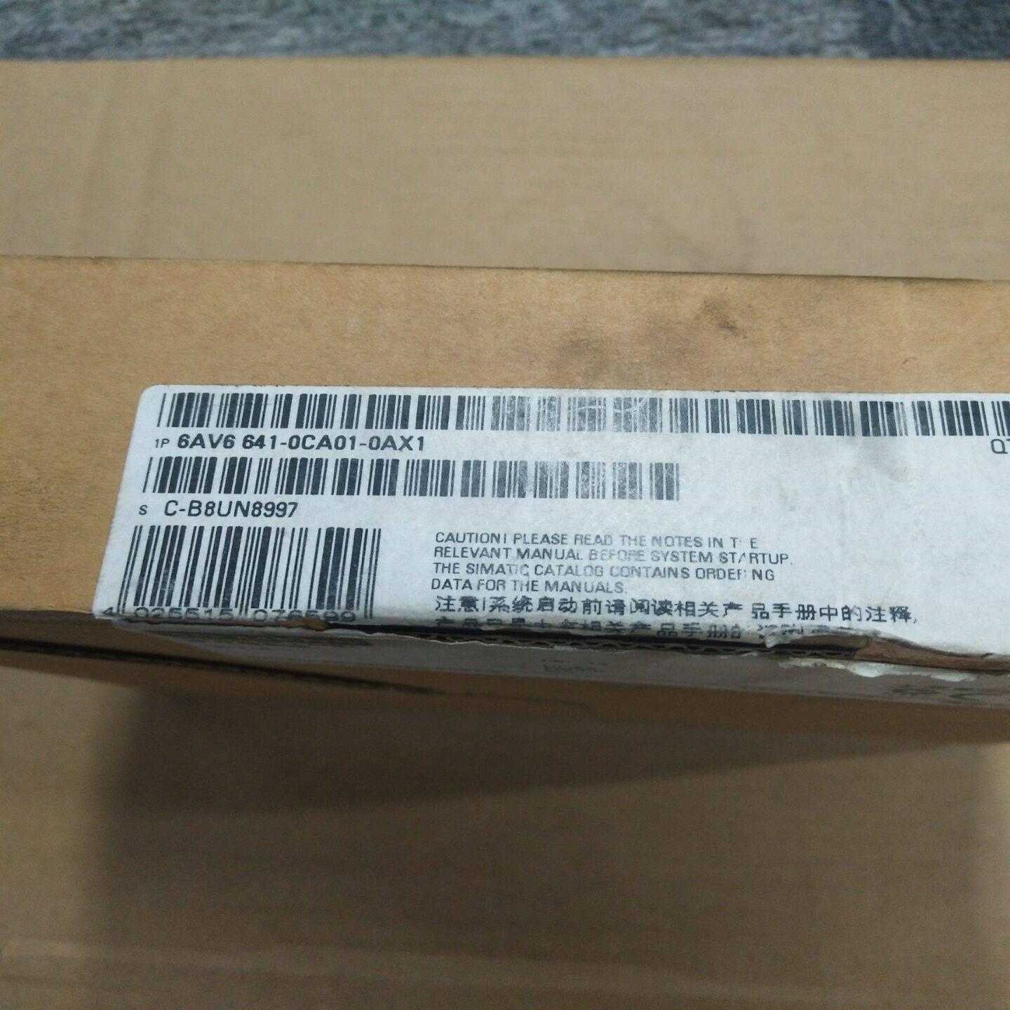 配件全新原装正品西门子触摸屏6AV6 641-0CA01-0AX1现货6AV66议价