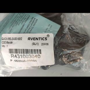 00004议价 配件AVENTICS安沃驰 R431003040 快排阀P 052935