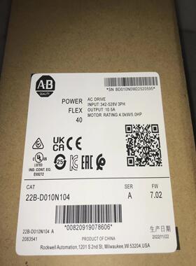 配件AB变频器22B22d-d1p4d2p3d4p0d6p0d010d012d017d024 h204