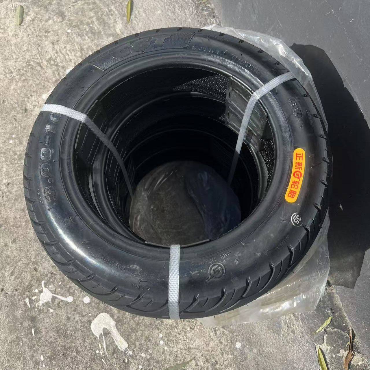 正新真空胎3.00-10外胎,4层,电动车配套高端品牌5条价无包装