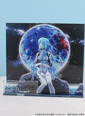 限购5/预定定金 Movic 新世纪福音战士 EVA 长发绫波丽 立牌 0519