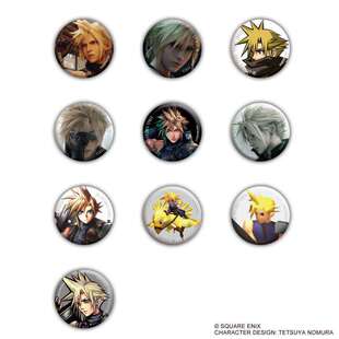 限购5/预定 最终幻想7 FF7 SE 克劳德 萨菲罗斯 个人池徽章吧唧