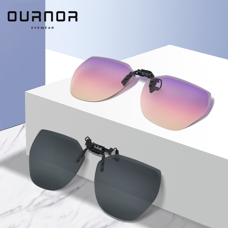 欧拿偏光太阳镜夹片超轻防紫外线