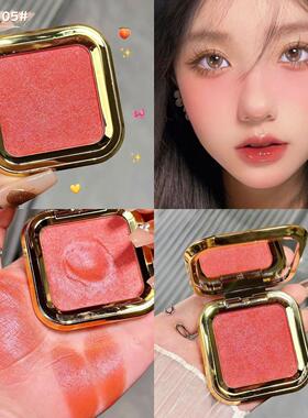 MGL土豆泥单色腮红膏高光修容一体盘显白自然提亮膨胀腮红学生