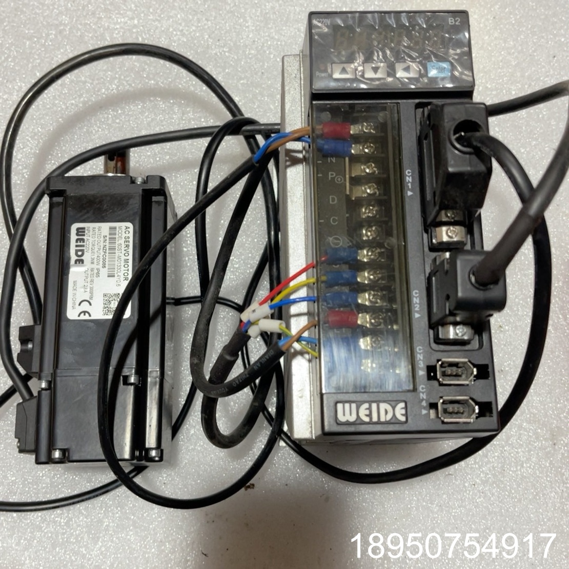 议价伺服驱动器电机400W套装带线 可单