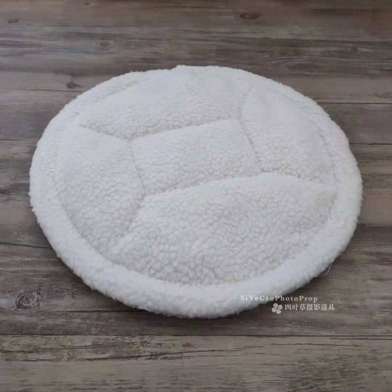 四叶草新生儿拍照神器造型垫子 宝宝印度飞饼趴趴垫摄影道具