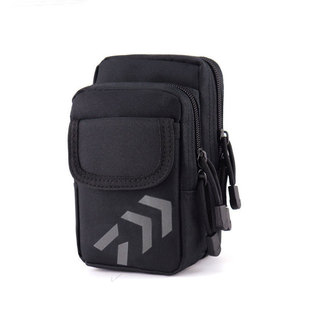 日本达瓦钓鱼包路亚饵包渔具海钓工具防水骑行旅行腰包手机包小包