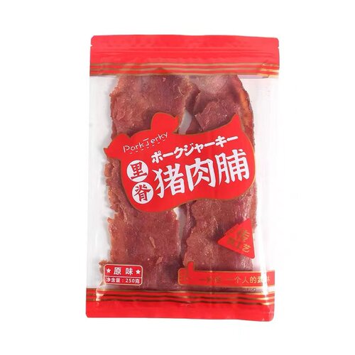 潮汕特产大片猪肉脯肉条手撕即食