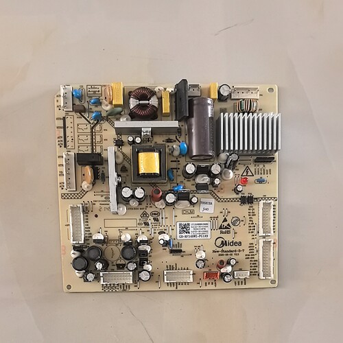 17131000019484主板适用东芝冰箱CR-RF540WE-PG1A9电源板主控板