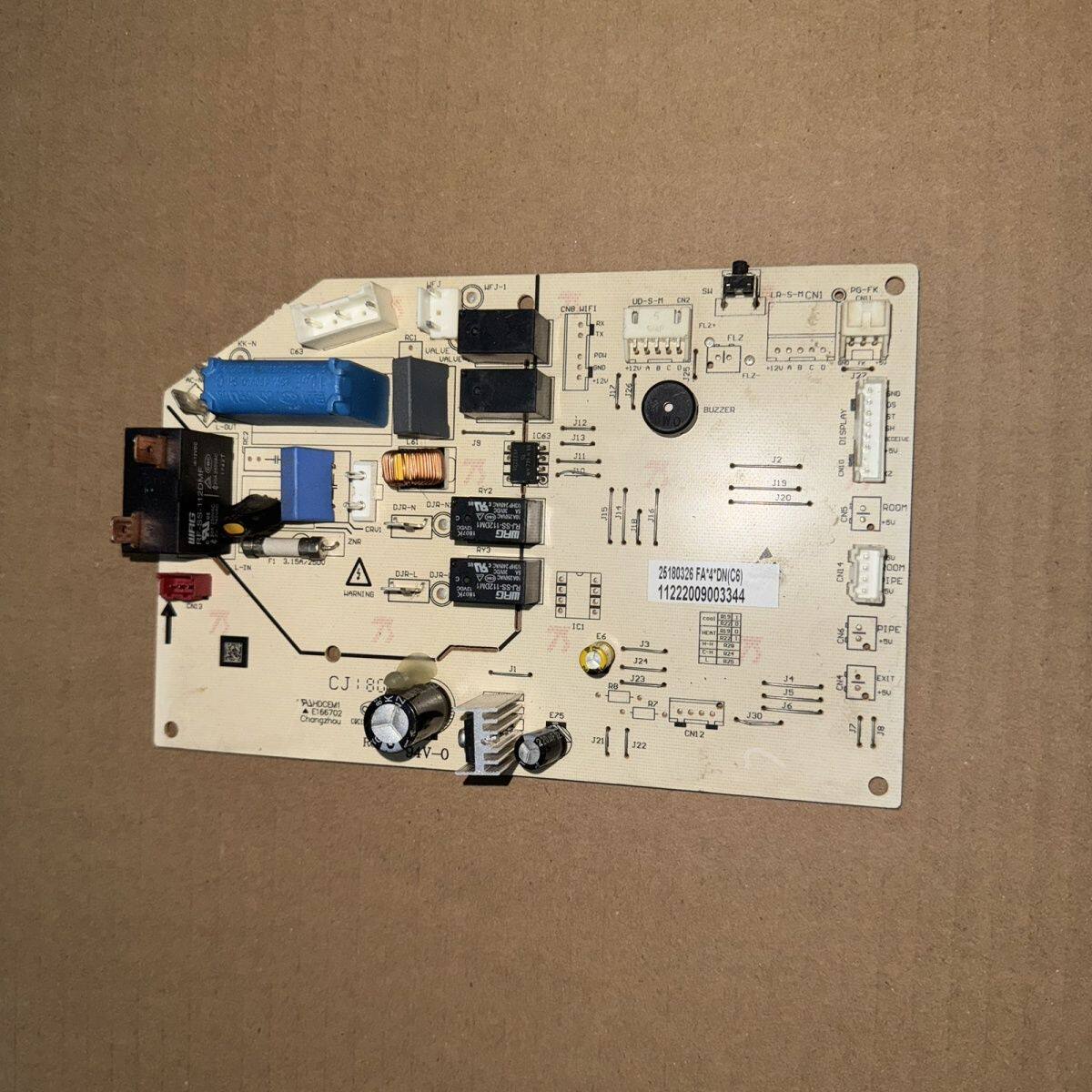 奥克斯空调内机主板1.5P定频变频挂机电脑板KFR-25GW/NFI19+3