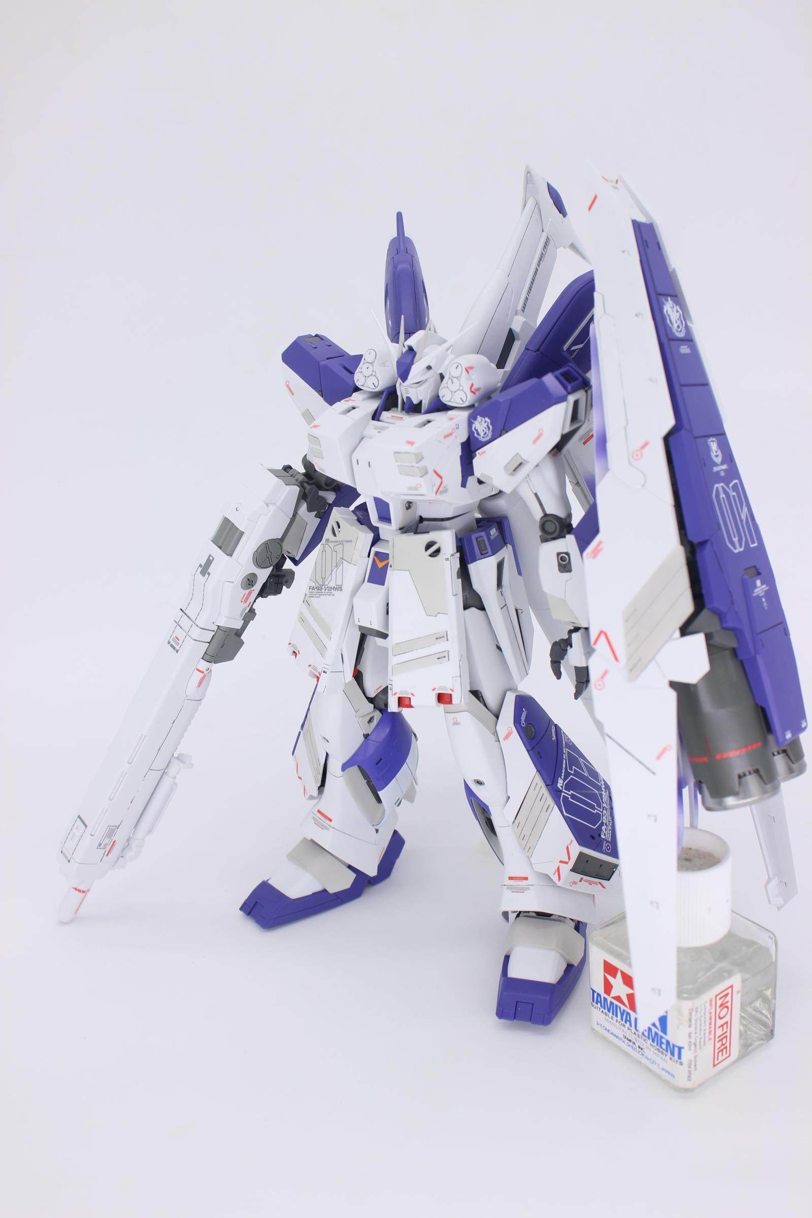 【模型代工】mg1/100 ka版 海牛 hi-v 高达 hws 重装 rg分色