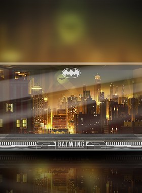 lego76161乐高 蝙蝠侠 蝙蝠翼飞机 专用亚克力展示盒收纳防尘盒