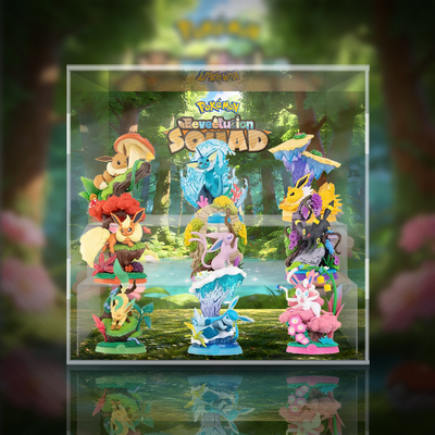 玩乐主义悠享吧! 伊布系列盲盒 展示盒