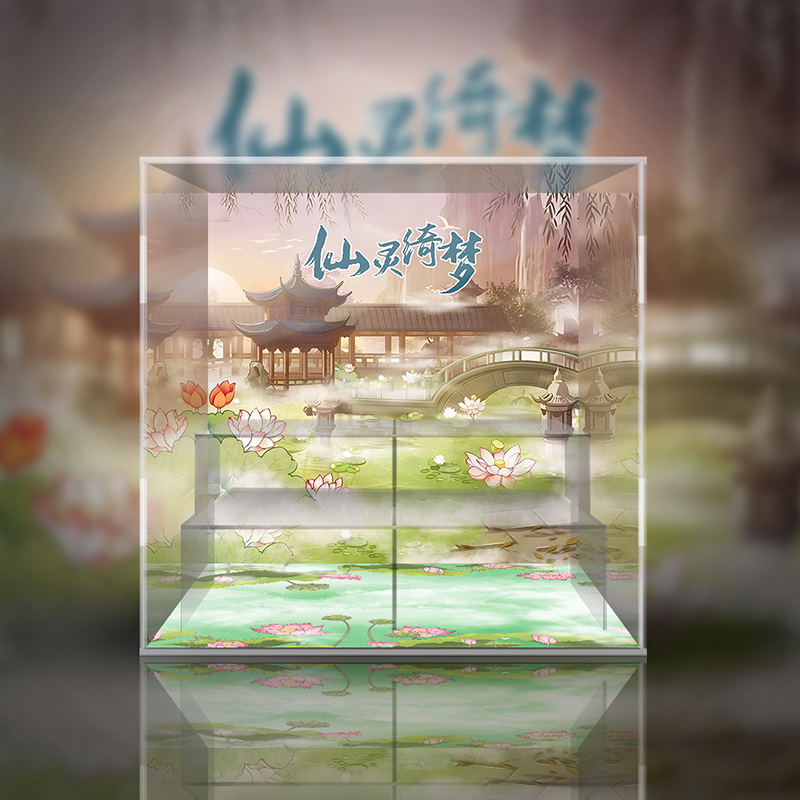 仙灵绮梦系列潮玩盲盒展示盒