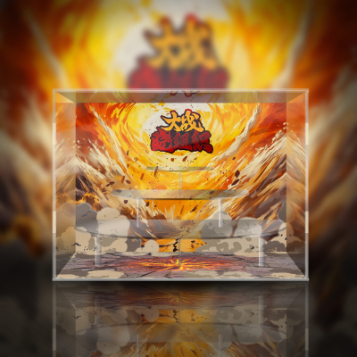 POPMART泡泡玛特 共鸣火影忍者 疾风传系列大战晓组织 展示盒