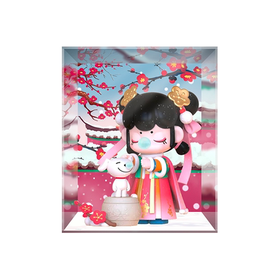 Nanci初雪吊卡潮玩展示盒