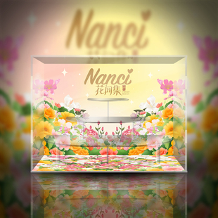 ROLIFE若来 NANCI囡茜 花间集 盲盒 潮玩公仔收纳展示盒