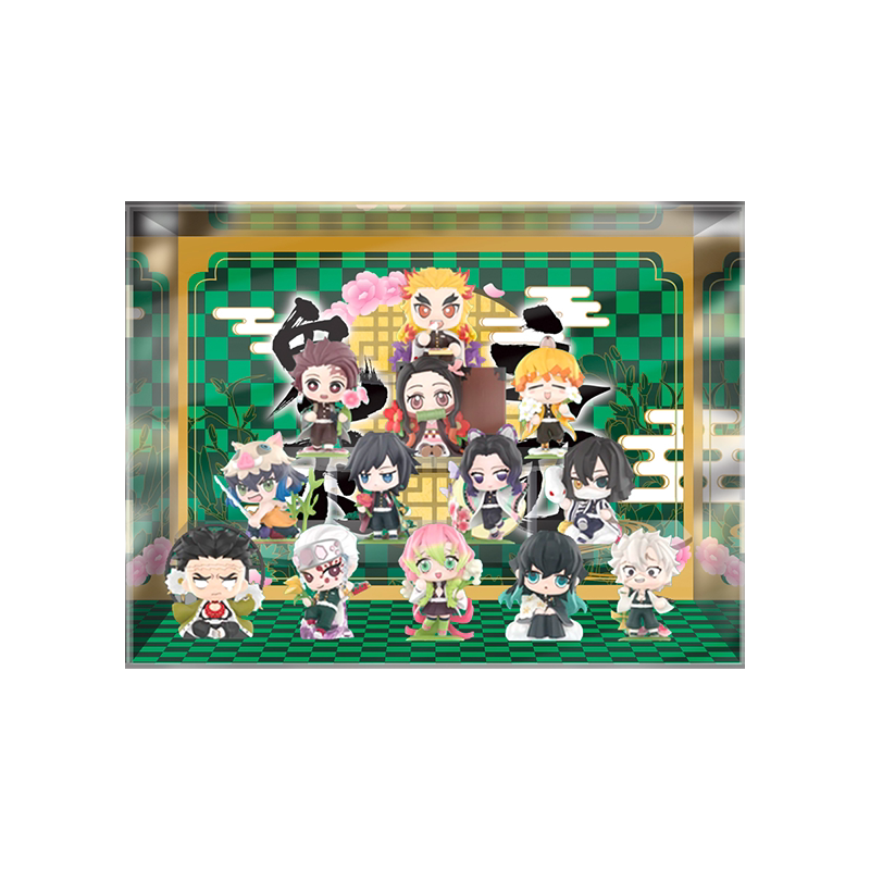 鬼灭之刃诞生花盲盒收纳展示盒
