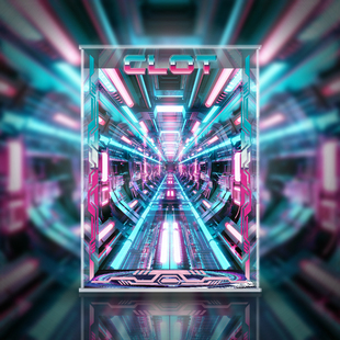 POPMART泡泡玛特 MOLLY 400% 凝结集团 粉紫绿荆棘 潮玩展示盒