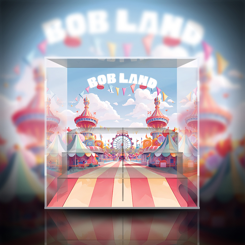 BOB乐园幻境系列盲盒展示盒