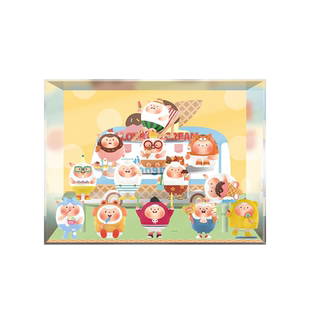 PopMart泡泡玛特 Flying DongDong爱吃冰手办摆件潮玩盲盒展示盒