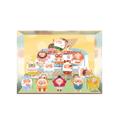 popmart泡泡玛特亚克力展示盒