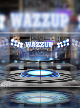 LAMTOYS 变色龙 Wazzup 第八代 废土乐队 盲盒亚克力展示盒