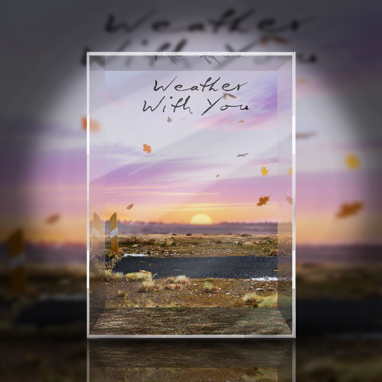 POPMART泡泡玛特 小野Hirono 孙燕姿联名坏天气 手办  潮玩展示盒