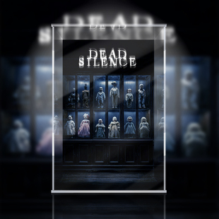 POPMART泡泡玛特小野 死寂吊卡 展示盒