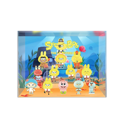 popmart泡泡玛特海绵宝宝手办