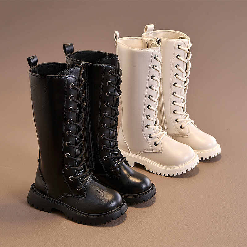 女童鞋儿童马丁长靴子时尚休闲靴