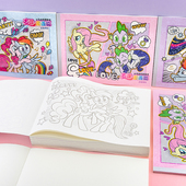 一正小马宝莉图画本友谊漫画篇A4加厚小学生用YZ330097涂鸦绘画本