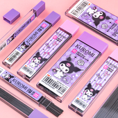 一正酷洛米大容量2B铅芯YZ2700自动铅笔替芯0.5学生用不易断铅芯