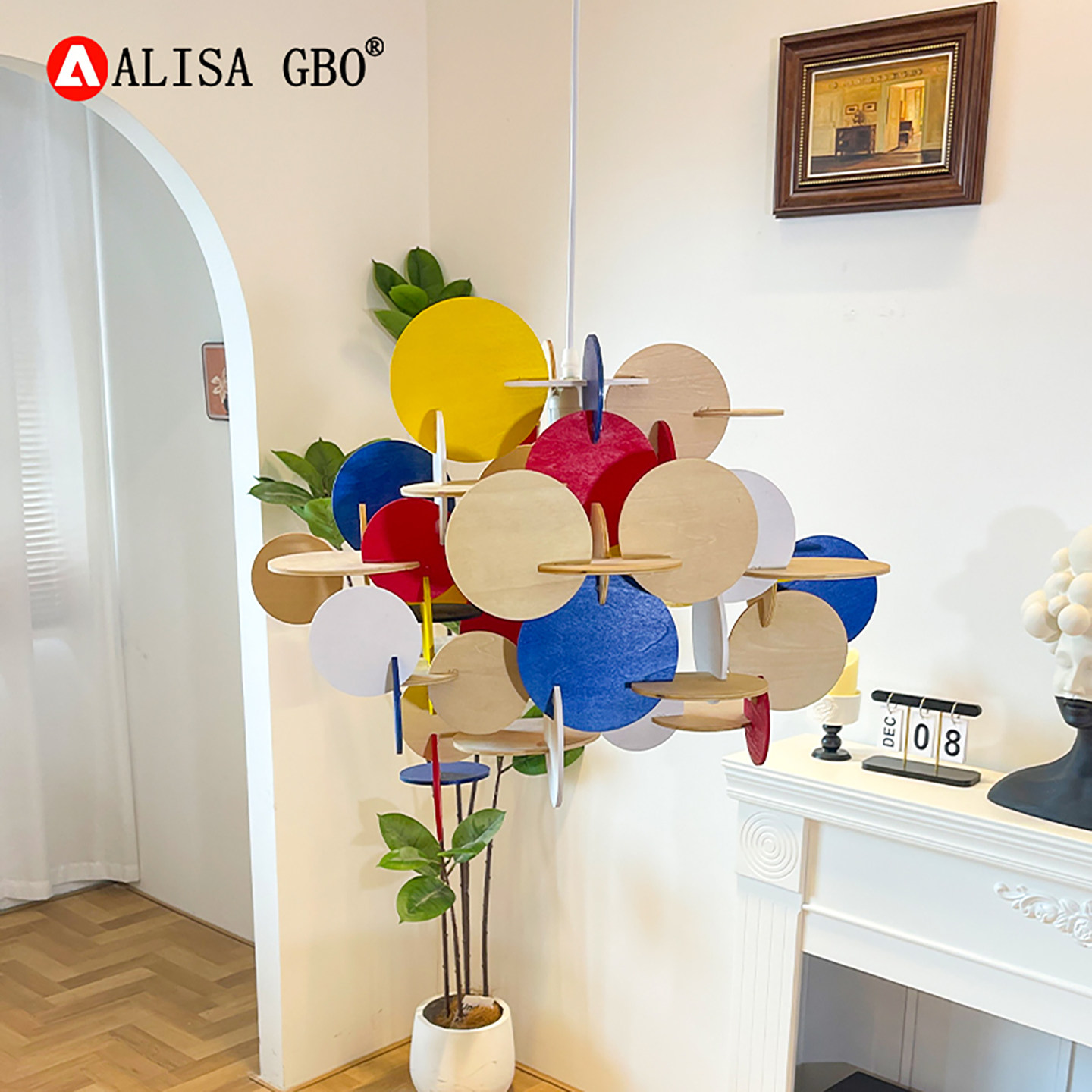 爱丽莎环球BauLampe多巴胺吊灯