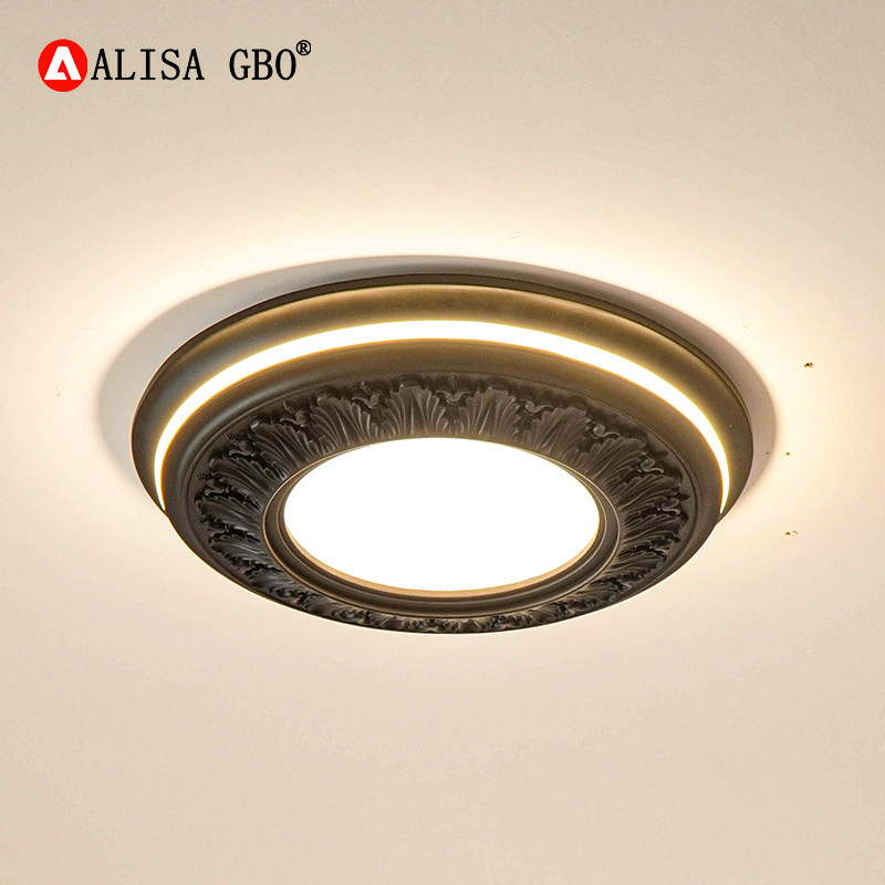 爱丽莎环球赫本法式复古吸顶灯