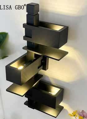 爱丽莎赫本Frank taliesin高山流水中古壁灯复古侘寂卧室背景墙灯