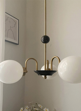 Alisa【Vintage】中古法式魔豆吊灯卧室客厅餐厅现代简约包豪斯灯