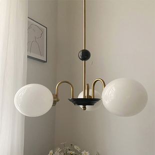 魔豆吊灯卧室客厅餐厅现代简约包豪斯灯 中古法式 Alisa Vintage