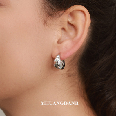 荒诞日精致轻奢时髦水滴耳扣