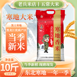 2025大米年新米东北大米黑龙江正宗五常大米10斤新鲜袋装中科发五