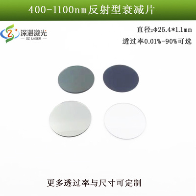 ZLM400-1100nm透光率反射衰减片