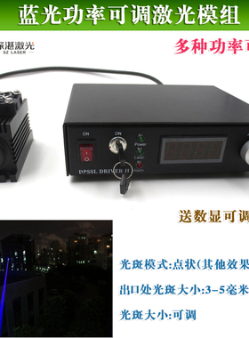 442nm450nm465nm470nm473nm蓝光功率可调功率模组耦合多种功率