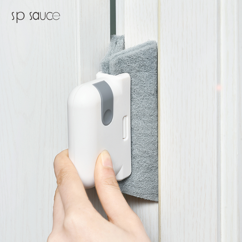 SP Sauce多功能擦窗户缝隙凹槽清洁刷工具清理刷窗台槽沟清洗神器