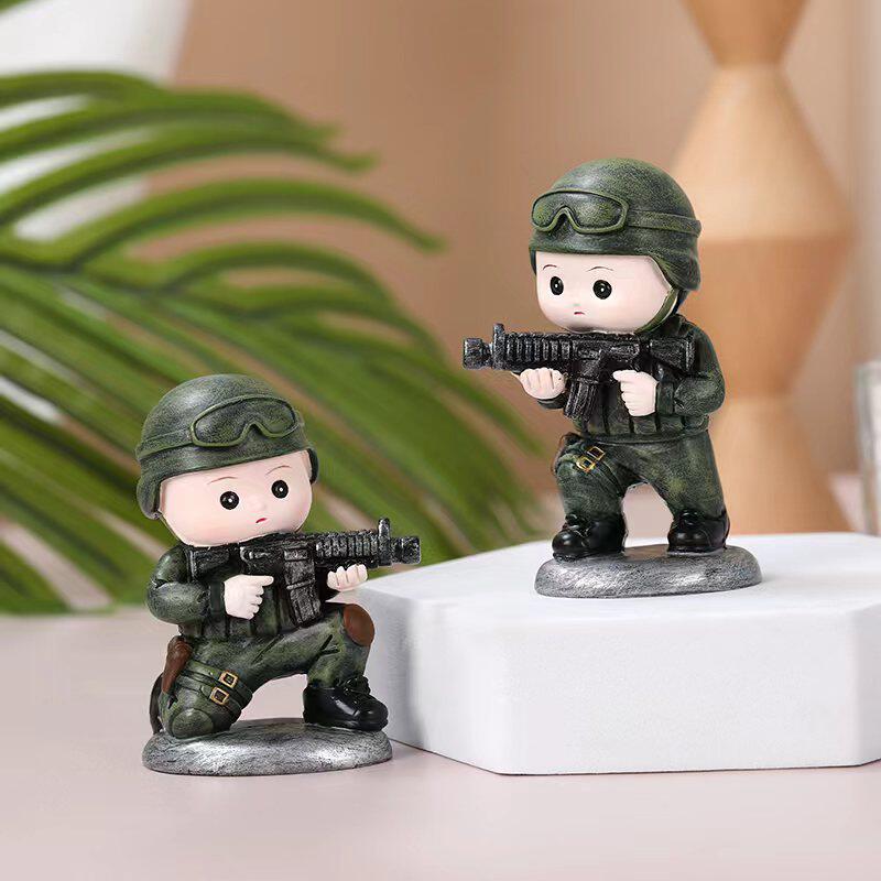 新款创意小小特种兵卡通公仔