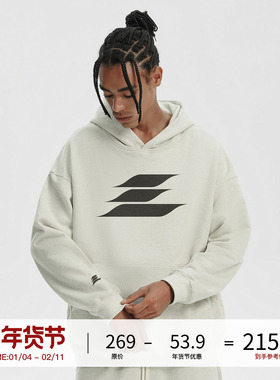 LOSTCTRL潮牌加绒加厚外套连帽卫衣男女情侣秋冬重磅美式宽松帽衫